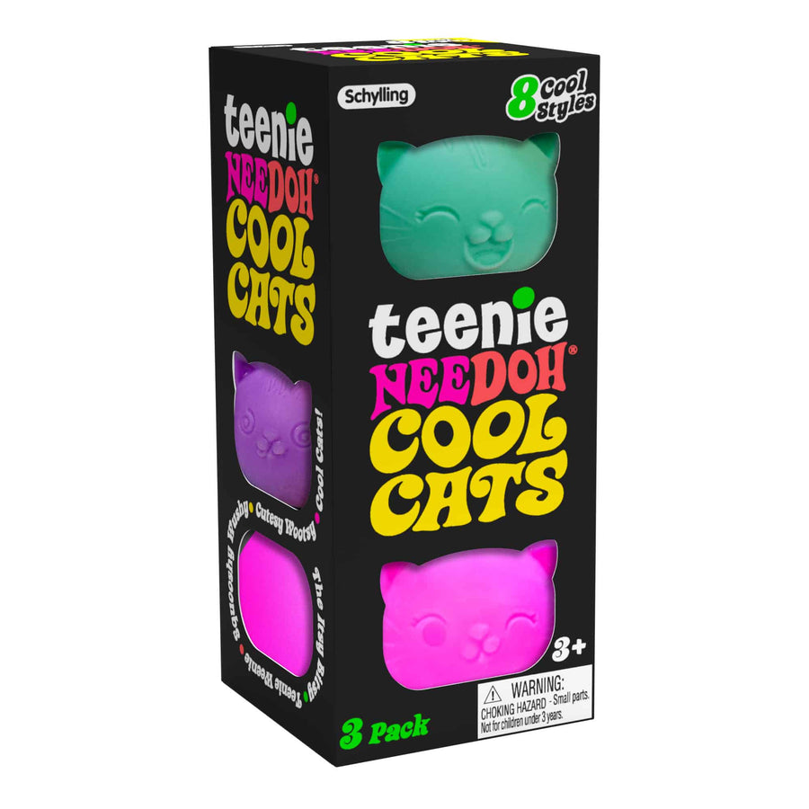 Teenie NeeDoh Cool Cats - Active Ready